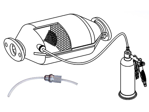 Three-Way Catalytic Converter Carbon Washing Kit